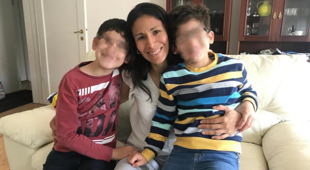 Madre peruana Natalia Lindo denuncia que en Dinamarca le arrebataron ilegalmente a sus dos hijos