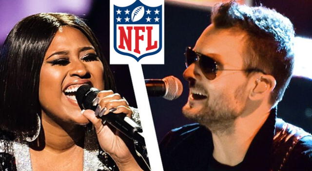 Eric Church y Jazmine Sullivan confirmados para que canten el himno de EE.UU.