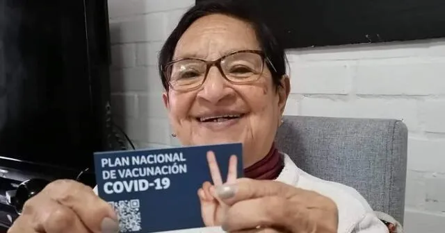 María Evangelina Criollo de Oviedo nació en Piura y tiene 86 años.