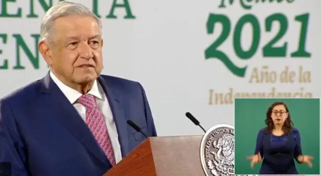 El presidente Andrés Manuel López Obrador reapareció en conferencia de prensa este lunes.