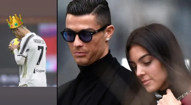 Cristiano Ronaldo sigue anotando y su familia lo celebra en redes sociales.