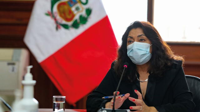 Violeta Bermúdez ofreció conferencia de prensa en el marco de la segunda ola del coronavirus.