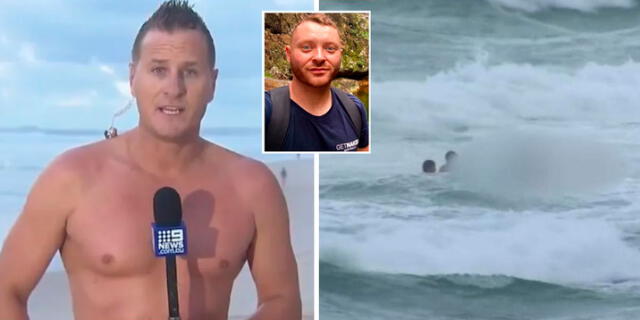 El periodista australiano ayudó a rescatar el cadáver.