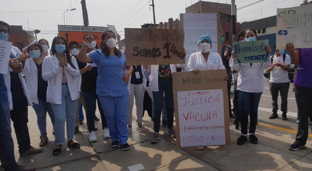 Alrededor de 400 residentes del Hospital Guillermo Almenara no fueron considerados en la lista de vacunación.