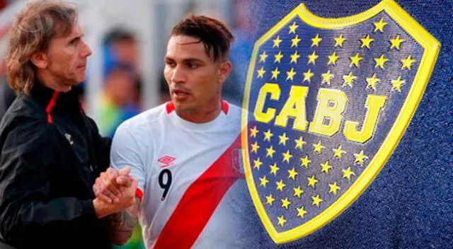 Gareca quiere a Paolo Guerrero en Boca Juniors.