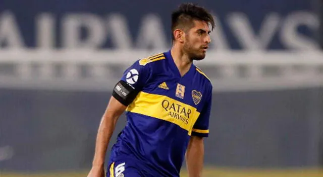 Carlos Zambrano debuta como titular en la temporada 2021 con Boca Juniors.