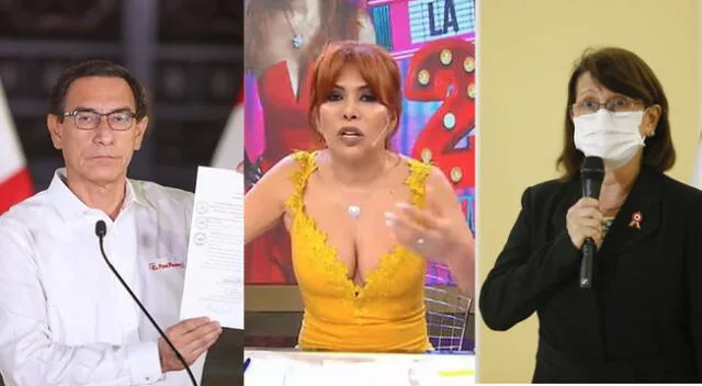 Magaly Medina indignada por vacunación de Martín Vizcarra y Pilar Mazzetti.