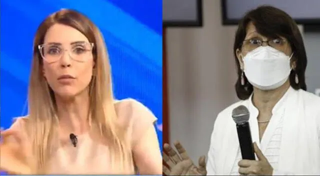 Juliana Oxenford se molestó con Pilar Mazzetti por mentir sobre vacunación.