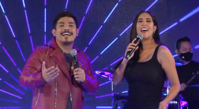 Melissa Paredes y Erick Elera