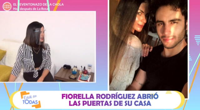 Fiorella Rodríguez revela que convive con su novio Jean Pierre Díaz
