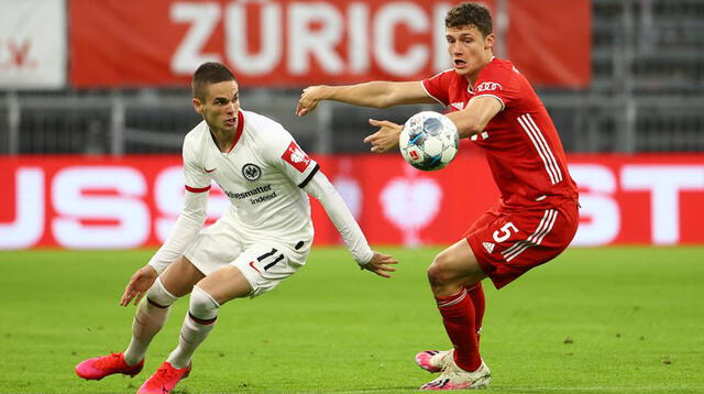 Bayer Múnich mordió el polvo de la derrota ante Eintracht .