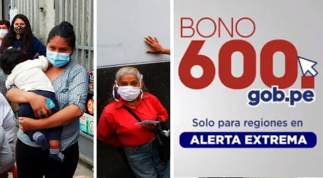 Consultas de programas sociales sobre el bono 600