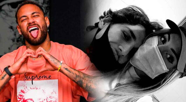 Neymar estaría en coqueteos con la bella modelo. Neymar estaría en coqueteos con la bella modelo.