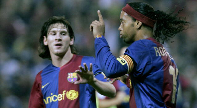 Lionel Messi le envía su apoyo a Ronaldinho en este difícil momento | Foto: EFE