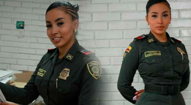 Andrea Cortés se convirtió en leyenda en la policía colombiana.