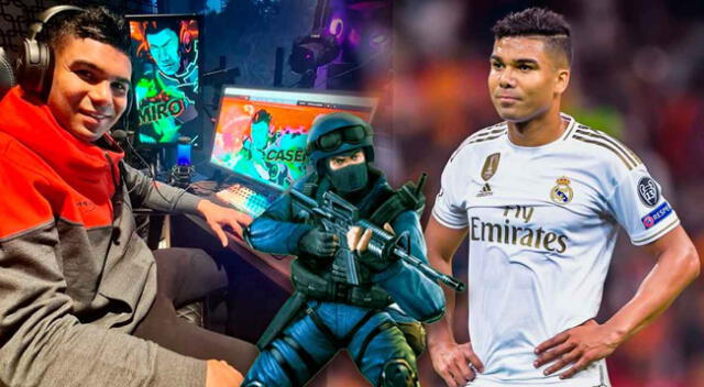 Casemiro prefiere jugar Counter Strike.