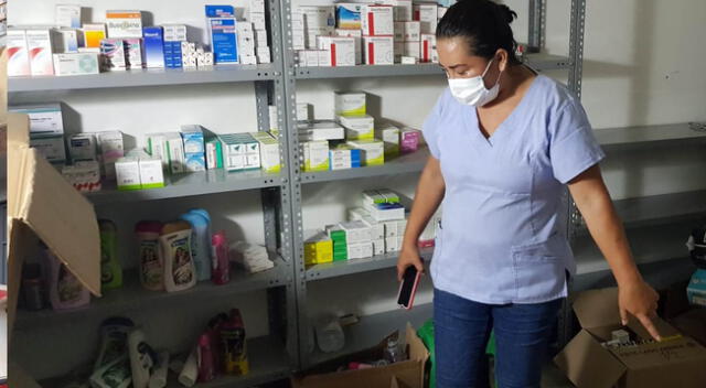 Delincuentes robaron mercadería de una botica ubicada en San Juan de Lurigancho. Se llevaron alrededor de 40 cajas del almacén con productos farmacéuticos.