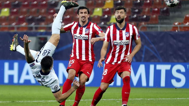 Con un gol de chalaquita Chelsea alcanzó una victoria ante Atlético de Madrid.