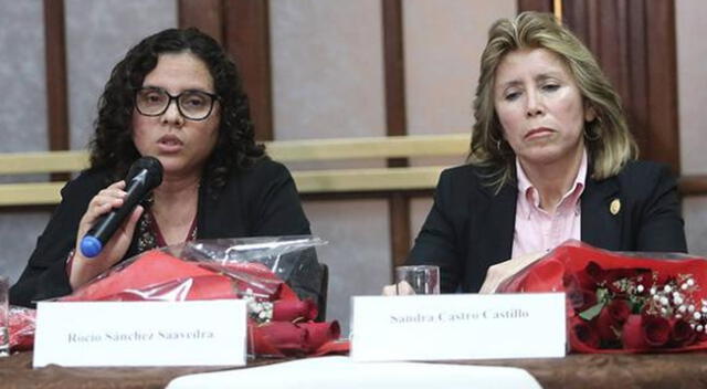 Rocío Sánchez y Sandra Castro también serán investigadas por el Ministerio Público.