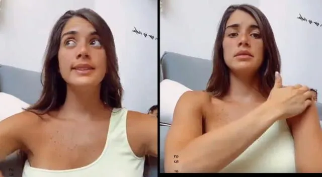 Korina Rivadeneira revela que se someterá a terapias en la zona del cuello.