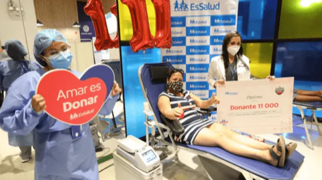 Donación de sangre EsSalud