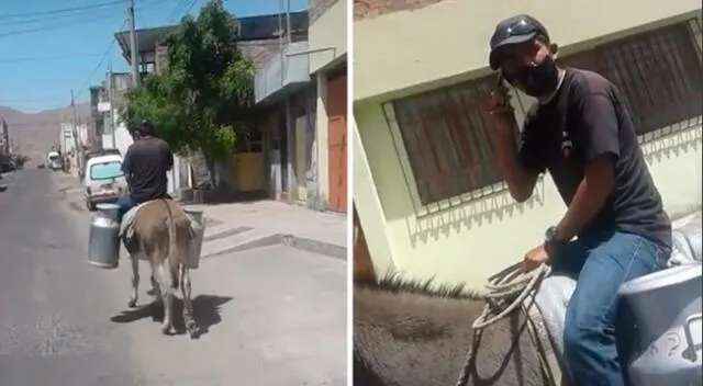 El hombre de la camioneta le pidió la ‘licencia’, pese a que no es un automóvil, lo que desató la risa de usuarios.