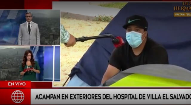 Federico Salazar indignado tras escuchar que hospital pide agua a familiares