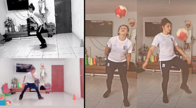 Cindy Novoa, futbolista de Alianza Lima, fue noticia en las redes sociales.
