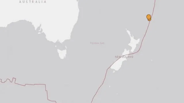 Nueva Zelanda: dos nuevos terremotos de 6.1 y 6.2 sacuden las islas Kermadec,