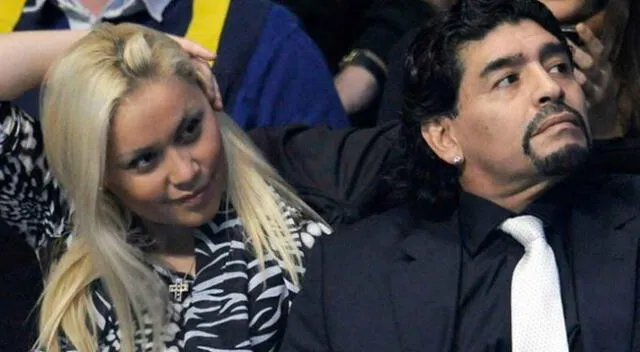 Diego Maradona y Verónica Ojeda tuvieron un hijo, el último del Pelusa.