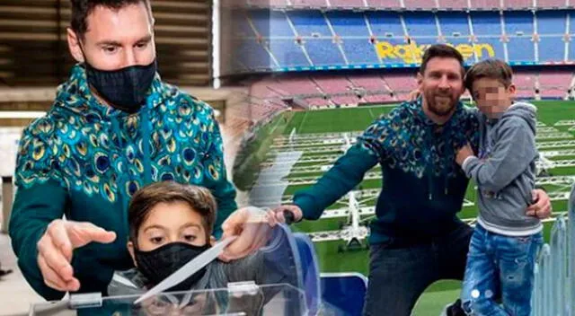 Lionel Messi acudió por primera vez a las elecciones del club.