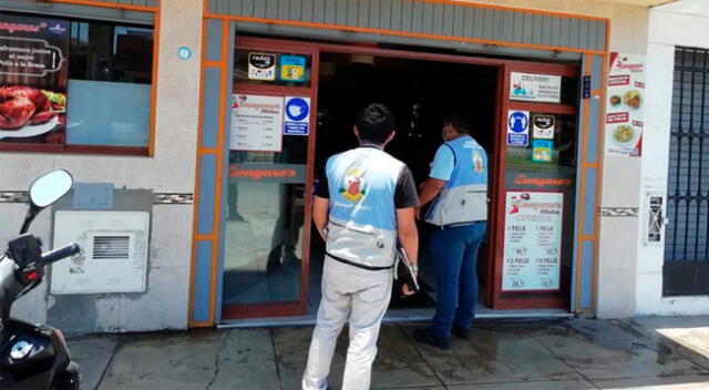 Se inspeccionaron las pollerías “Rojas” y “Zungaros Chicken”.