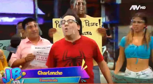 Carloncho fue parodiado en programa ‘JB en ATV’