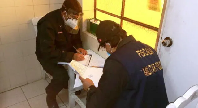 El Fuero Militar Policial de Huancayo incautó las historias clínicas de los policías que presentaron certificados médicos falsos