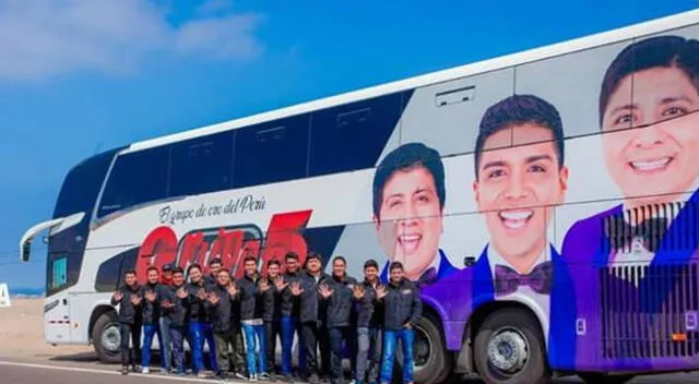 Grupo 5 puso a la venta su bus de transporte privado.