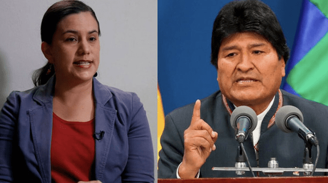 Evo Morales apoya candidatura de Verónika Mendoza a la presidencia