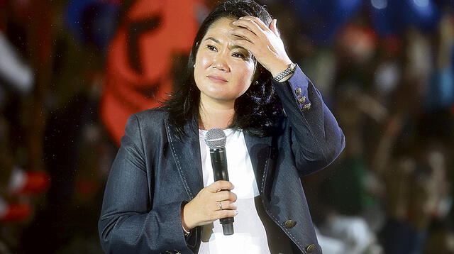 Keiko Fujimori postula a la presidencia del Perú por tercera vez.