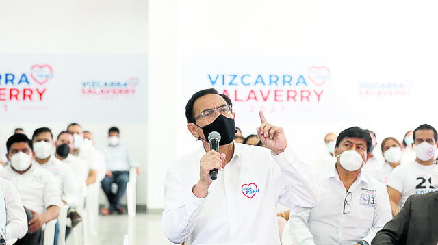 Avisado. El expresidente y actual candidato al Congreso, Martín Vizcarra, es señalado por exdirectivos de ICCGSA y Obrainsa. Foto: difusión
