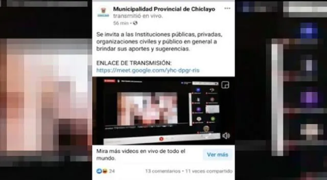 Video pornográfico es filtrado durante audiencia pública