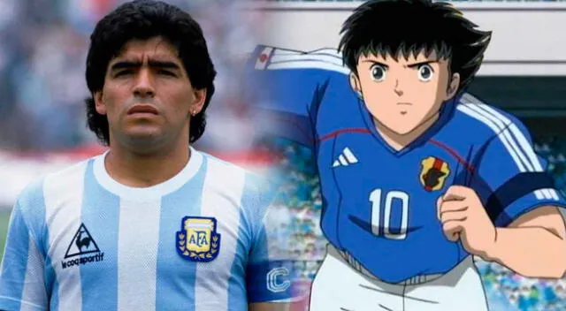 Oliver Atom representaba a Diego Maradona.