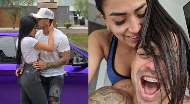 Diego Chávarri celebra primer mes junto a su novia