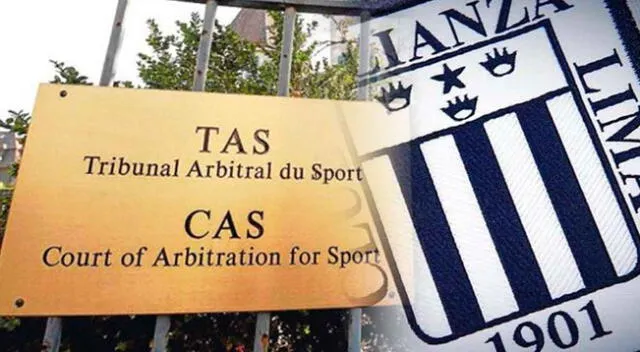 Alianza Lima no baja a Segunda División por el TAS.