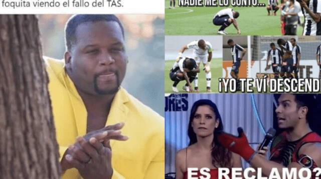 ¡Alianza Lima se queda en primera! Mira los memes que dejó el fallo final del TAS a favor de los íntimos.
