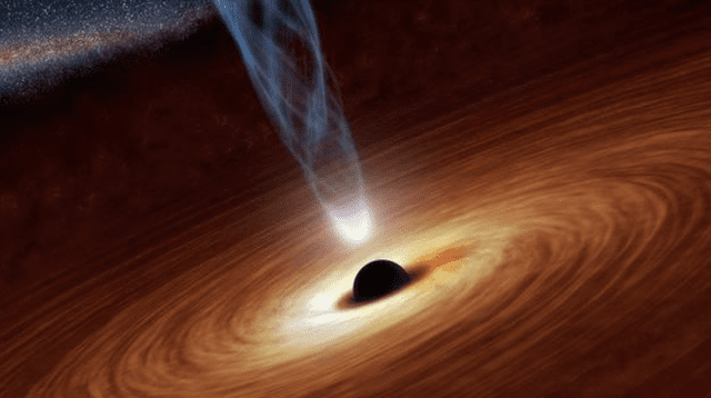 Descubren un agujero negro supermasivo en movimiento y astrónomos investigan el extraño fenómeno.