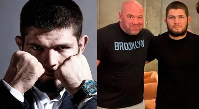 El presidente de la UFC, Dana White, tuvo una cena con Khabib Nurmagomedov para tratar de convencerlo de pelear por última vez.