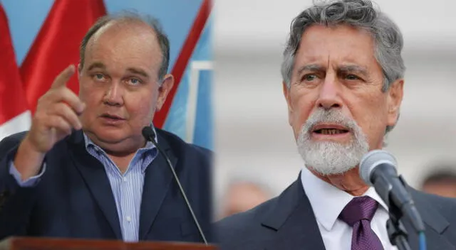 Rafael López Aliaga, candidato presidencial, insultó al presidente Francisco Sagasti durante una de sus actividades proselitistas.