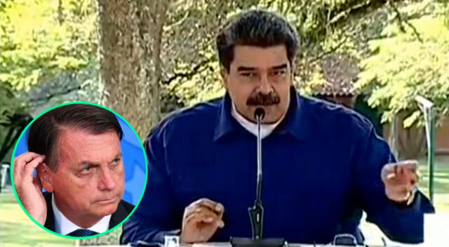 “Brasil es una amenaza para el mundo, por culpa de Jair Bolsonaro”, indicó Maduro.
