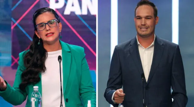 Con 34,2 %, la candidata presidencial por Juntos por el Perú ocupa el primer lugar tras el debate presidencial de este último domingo emitido por América Televisión y Canal N.