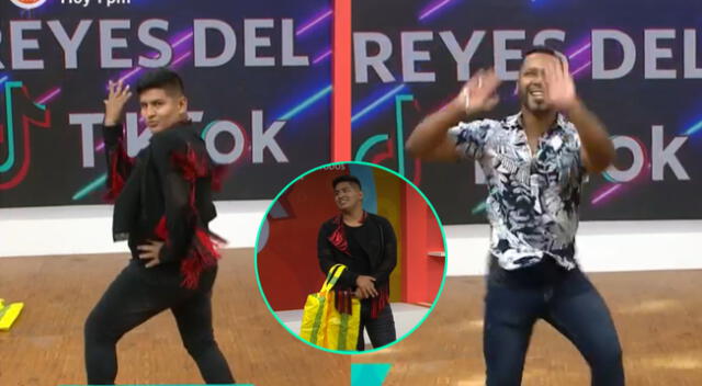 Maykol Show y Edson Dávila bailaron "La ricotona" en América Hoy para ver quién se quedaría cómo colaborador.