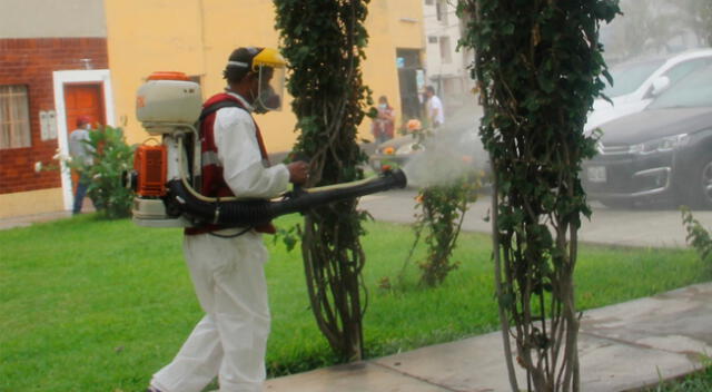 Fumigarán varias partes del distrito.